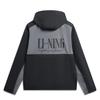 LiNing Sports Lifestyle Series Back Letter Zipper Hooded Versatile Casual Windbreaker Men Outerwear AFDW415-3