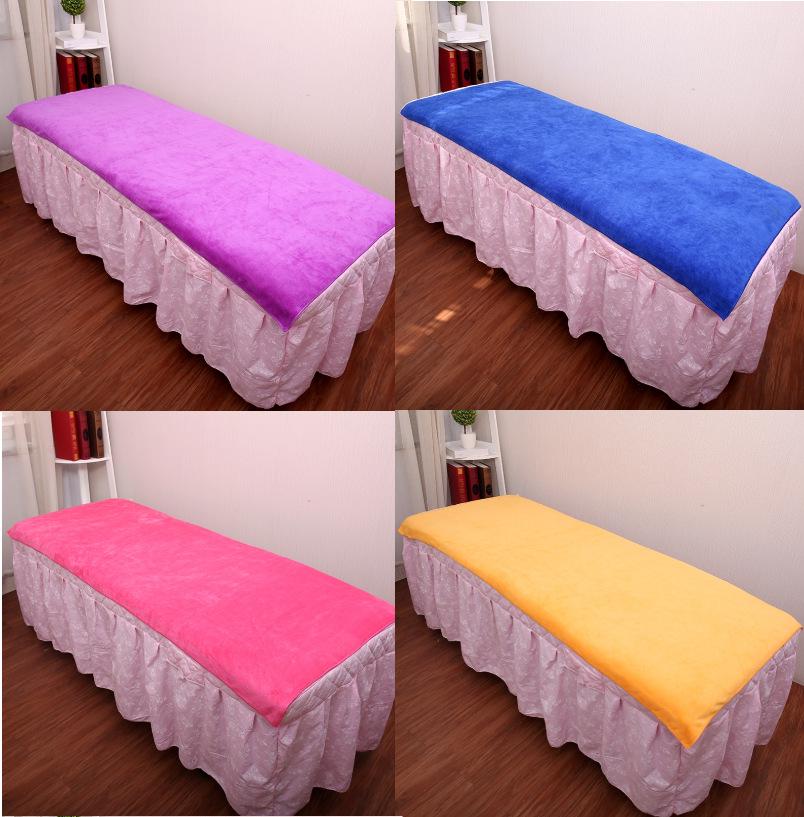 Ultra-Fine Fiber Quick-Dry Bath & Massage Bed Towel - Custom Logo, Thick, No-Shed, High Absorption