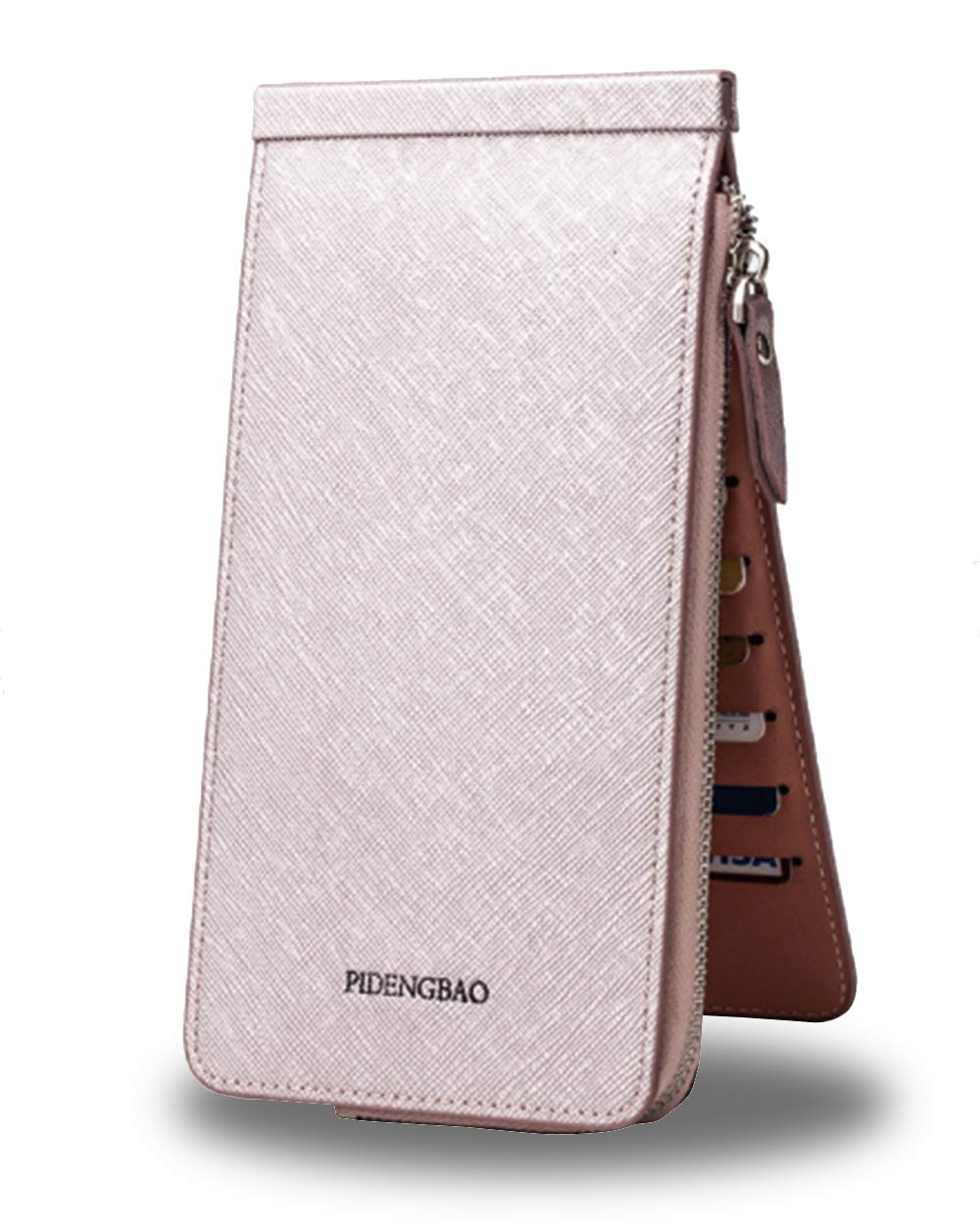 

Lino Ulu Large Capacity Card Case, Holds 26 Cards [Smooth Opening, Compact Design, Simple Design] Slim, Large Capacity Card Case for Men and Women