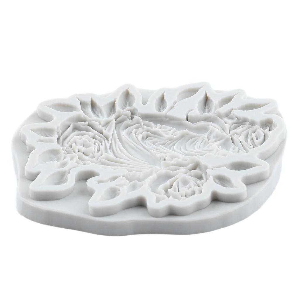 Rose Mädchen Silikonform Blume Fee Fondantformen Kuchen Dekorationswerkzeuge Cupcake Topper Süßigkeiten Zuckerhandwerk Gum Paste Polymer Clay