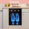 In Hand Halloween Hand Ghost Girl Glass Kitchen Home Decoration Stickers Wall
