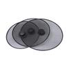 2PCS 25CM/29CM/33CM Kitchen Tool Fine Mesh Splash Guard Cover Lid with Handle Splatter Screen Anti Grease Frying Pan Oil Splash Guard Gadget