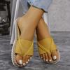 Fashion Slippers Women Summer Wear 2025 New Beach Shoes Internet Celebrity Fashion Flip-flops