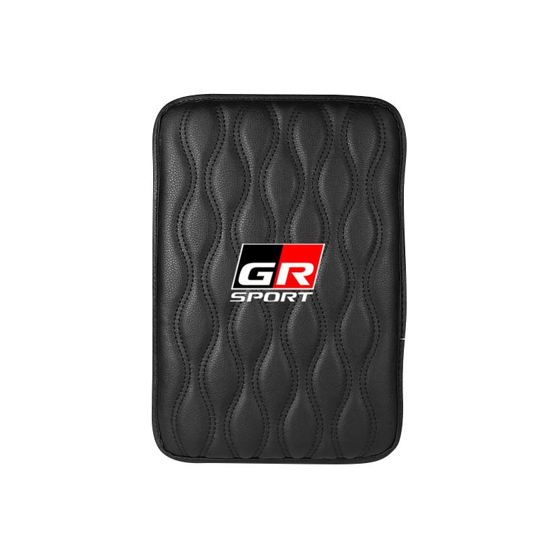 Leather Auto Armrest Pads Protective Waterproof Hand Cushion Styling for Toyota Trd Camry Prius Prado Corolla Prius Yaris Hilux CHR Camry Auris Vios