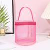 Colorful Yarn Storage Mesh Bag Mesh Weaving Round Bags Wool Storage Bag Yarn Crochet Organizer Knitting Baskets DIY Accessories