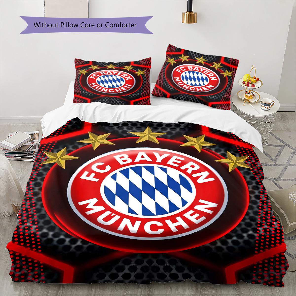 FC Bayern Munich Raksta Gultasveļas Segu