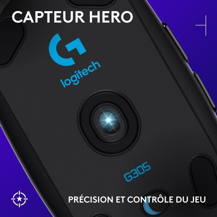 Gamingmus - Trådløs - Logitech G - G305 Lightspeed - Svart