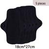 All-Cotton Breathable Leak-Proof Postpartum & Menstrual Pads, Day & Night Use, Washable Sanitary Napkins
