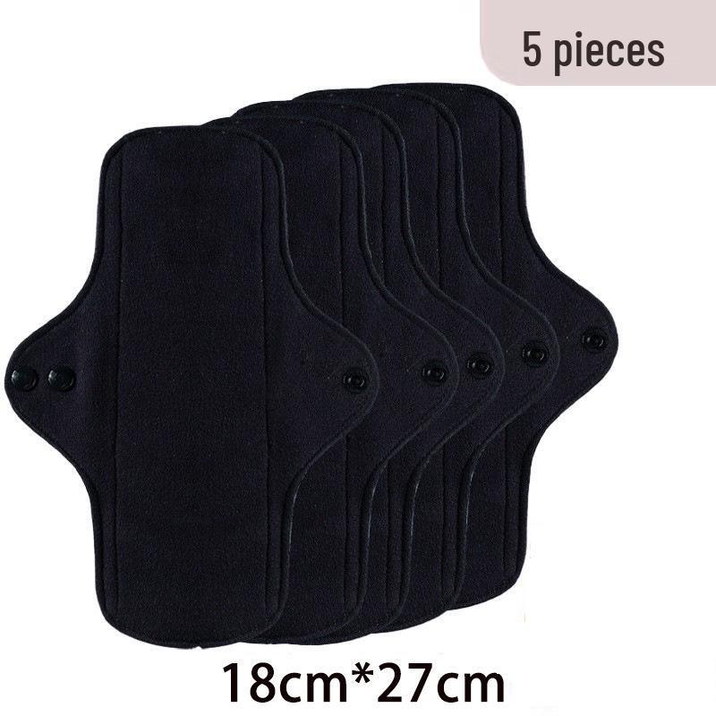 All-Cotton Breathable Leak-Proof Postpartum & Menstrual Pads, Day & Night Use, Washable Sanitary Napkins