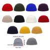Men Women Beanie Casual Hat Solid Dressing Color Comfortable Headwear Elastic Cold Headgear Winter Cap Weather Clothing