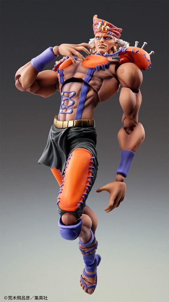 Superfigur bevegelig "Esidishi" "JoJo's Bizarre Adventure Part 2" Ca.. 175 mm PVC & ABS & Nylon Malt bevegelig figur