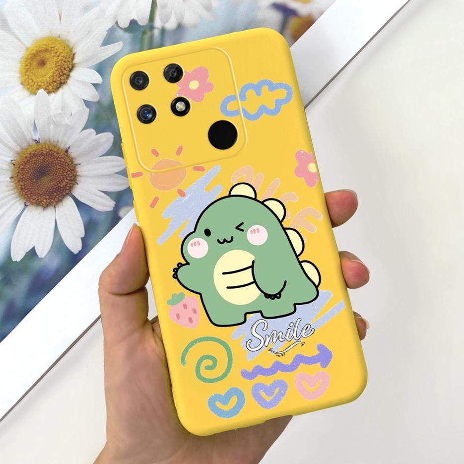 For Realme Narzo 50A Case RMX3430 Lovely Cartoon Cover Soft Silicone Phone Case For Realme Narzo 50i Narzo50A Prime Fundas Coque