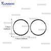 Real Soft Carbon Fiber Sticker For Renault Fluence Megane 3 RS 2009 2010 2011 2012 2013 2014 2015 Car Instrument Audio Ring Trim