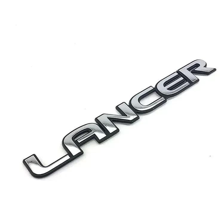

ABS Plastic Car Rear Trunk Emblem for Mitsubishi Lancer Logo Pajero L200 ASX Eclipse Montero Ralliart EVO9 Badge Sticker