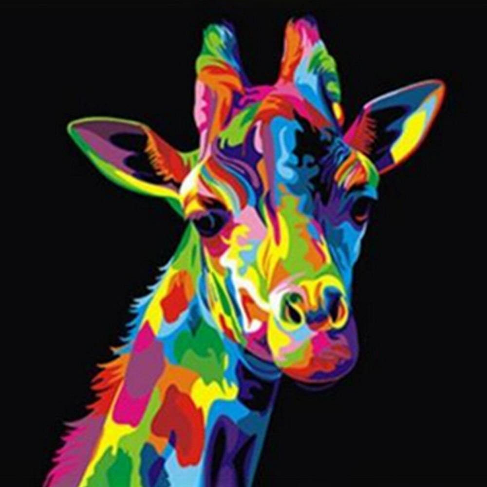 DIY Full Round Diamond Painting Cross Stitch 3D Animal Cartoon Princess Home Decorative Art Diamond Painting 5d Diamond Art Painting