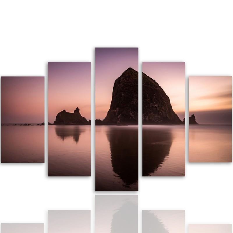 5pc Canvas Painting Prints Wall Art Picture Home Decor FRAMED Rock