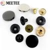 20Sets Meetee Snap Fasteners 10-25mm Metal Snaps Press Studs Buttons for Sewing Jacket Coat Leather Craft Hardware Accessories