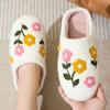 Fashion New comfortable winter cotton slippers warm and non slip women's slippers fashionable home women's shoes 2025 couple slippers