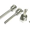 2Pcs G1/2 Weldless Thermowell 50/100/300mm 304 Stainless Steel Thermowell with Screw Locking Thermocouple Thermopocket
