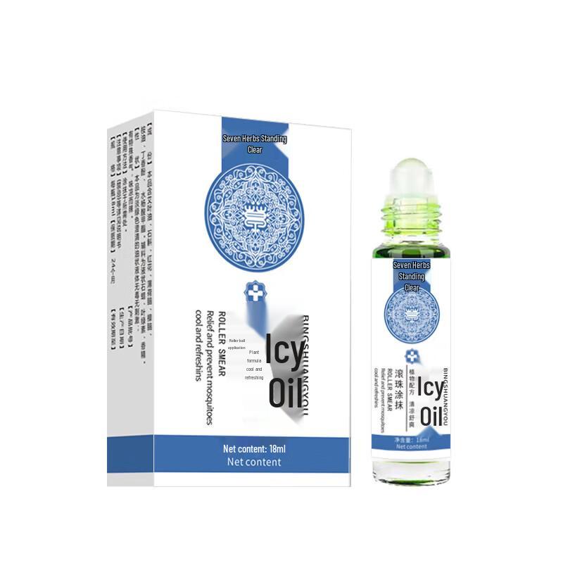 Seven Herbs Cooling Peppermint Roll-On Oil