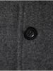 2025 Men's Wool Trench Coat - British Classic, Business Casual, Available in European and American Sizes, Elegant Long Over-the-Knee Design