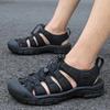 Damensandalen Sommer Outdoor Wanderschuhe Schwarz Braun Strandschuhe Lässige Römische Sandalen für Paare Übergröße