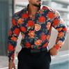 Gradient Men's Clothing Soft and Comfortable Men's Shirt Summer Hawaiian Shirt High Quality Men's Clothing Fashion Button Design