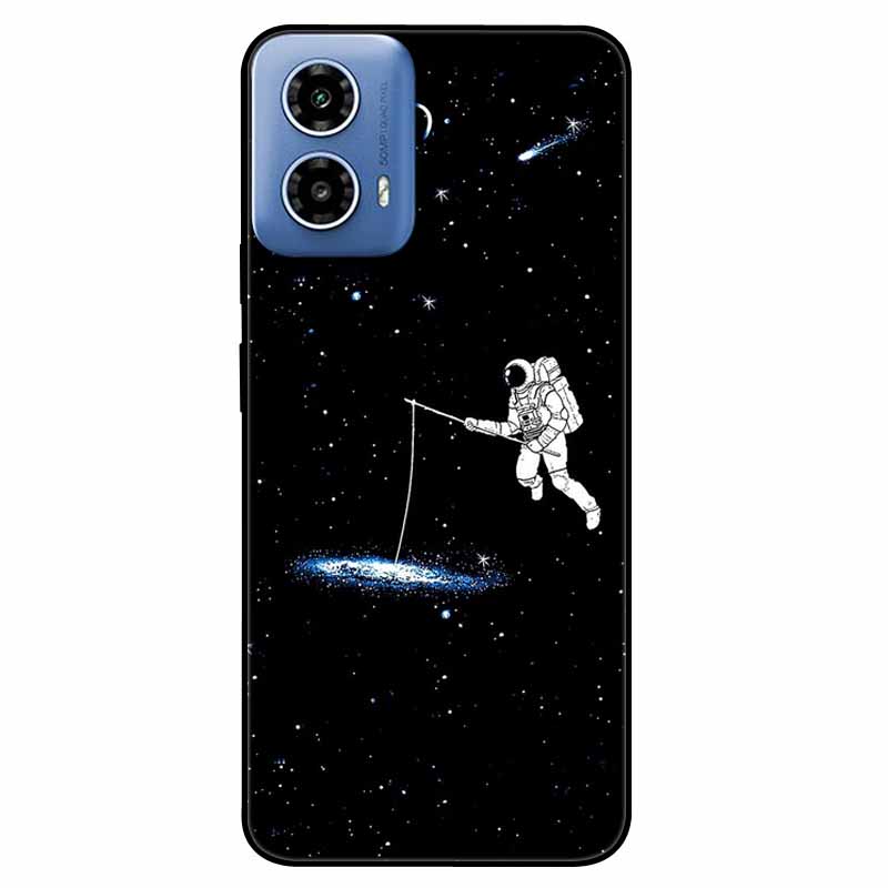 For Moto G34 5G Case G 24 Soft Silicone Fashion Animals TPU Bumper for Motorola Moto G24 G04 Painted Phone Covers Luxury Capa