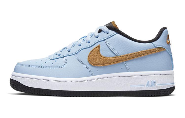 

Nike Air Force 1 Felt Low top Kids Skateboarding Shoes Sky Blue Teenagers BV6058-400 38.5