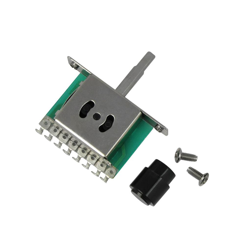 FLEOR 3 Way Toggle Switch Guitar Pickup Selector Switch with Black Tip for TL Electric Guitar Parts