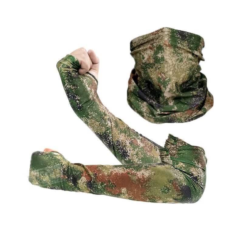Ronglv UV Protection Cooling Neck Gaiter & Face Mask Set