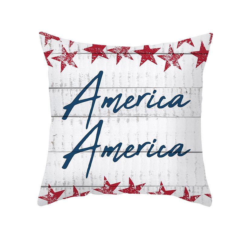 Kissenbezug Einfacher Pfirsichhaut-Druck Kissenbezug Sofakissenbezug