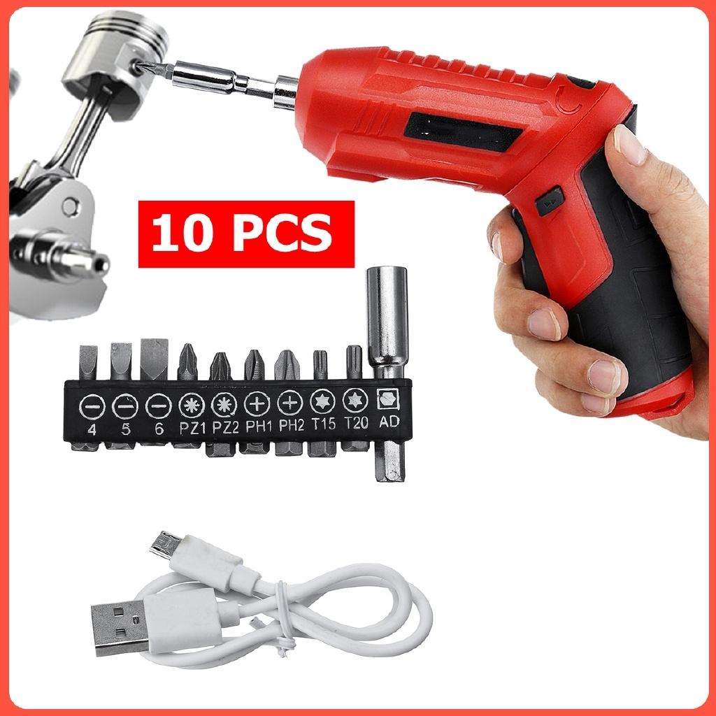 

Мини 10/47 шт. USB Перезаряжаемая Электрическая Отвертка Мощная Аккумуляторная Электродрель Набор Отверток Литий-ионный Аккумулятор Новый 10 sets of carton