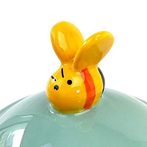 Sun Art Disney Winnie the Pooh Glass Canister Honey Pot SAN3288