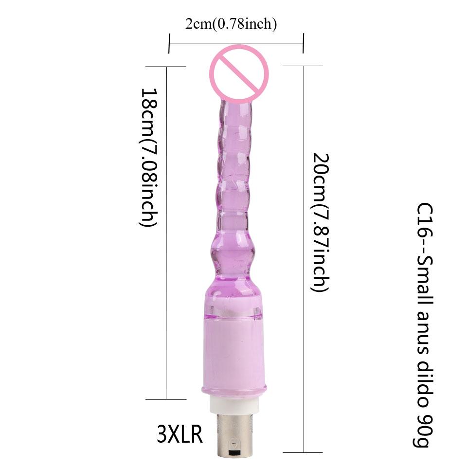 DTSUDU Sex Machine Accessory For Sex Machine, With 3XLR Connector, Toy Suction Cup, Adjustable Length Angle Accessory