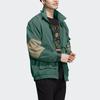 Adidas Neo Cg T1 Multi-Pocket Contrast Sport Jacket With Logo Men Outerwear Green HE7941