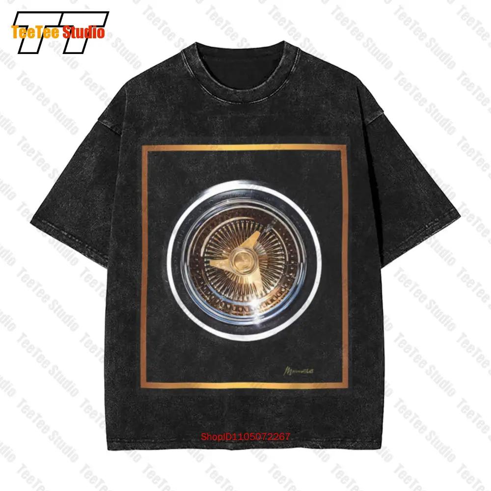 Lowrider Gold Wheel Vintage Oversized TShirt SW S