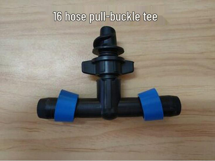 16mm Surface-Mounted Drip Tape Bypass Valve & Tube Switch
