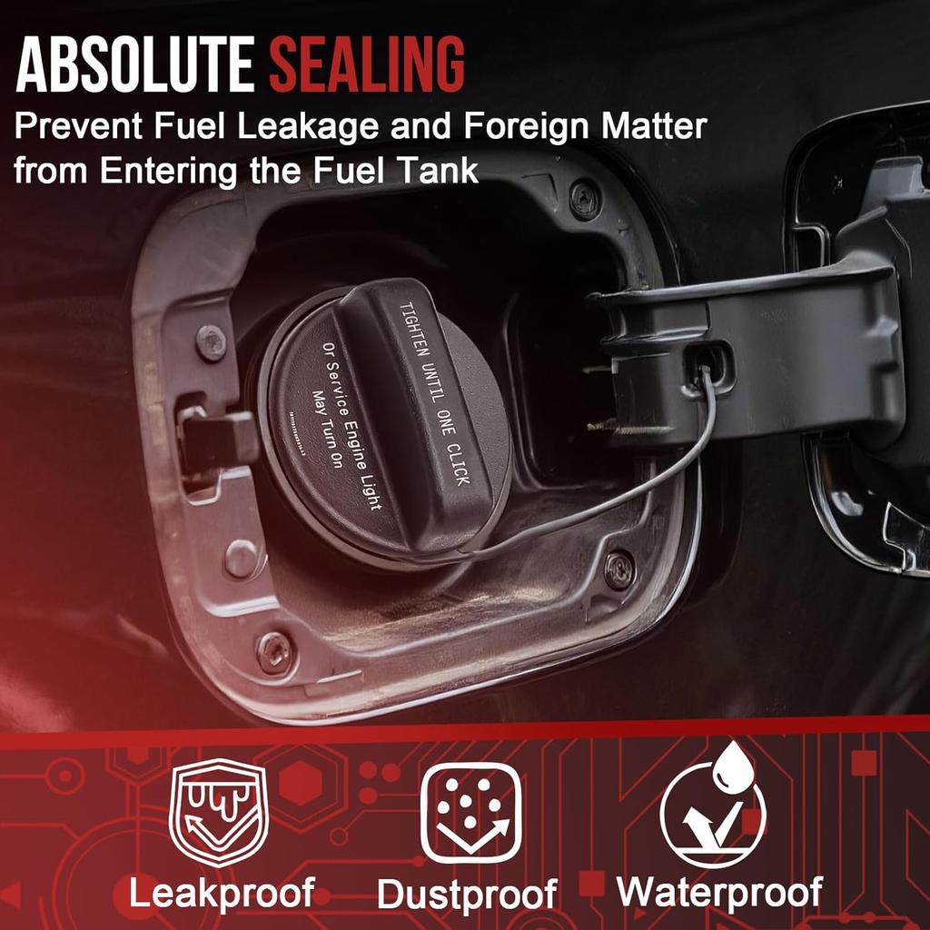 Gas Cap Fuel Cap GT358 for 2011-2017 Buick Enclave, Chevrolet Silverado 2500 HD Silverado 3500 HD Tahoe Silverado 1500 Suburban 2500 Traverse, GMC