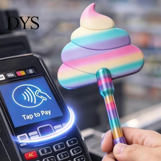 Contactless Payment Wand 3D Printed Tap-to-Pay Cloud Wand, NFC Credit Card Holder Pay Tool Tap to Fairy for