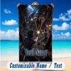 Beach Towel Custom Name Text, Quick Dry Large Towel For Beach HomeResident Evil