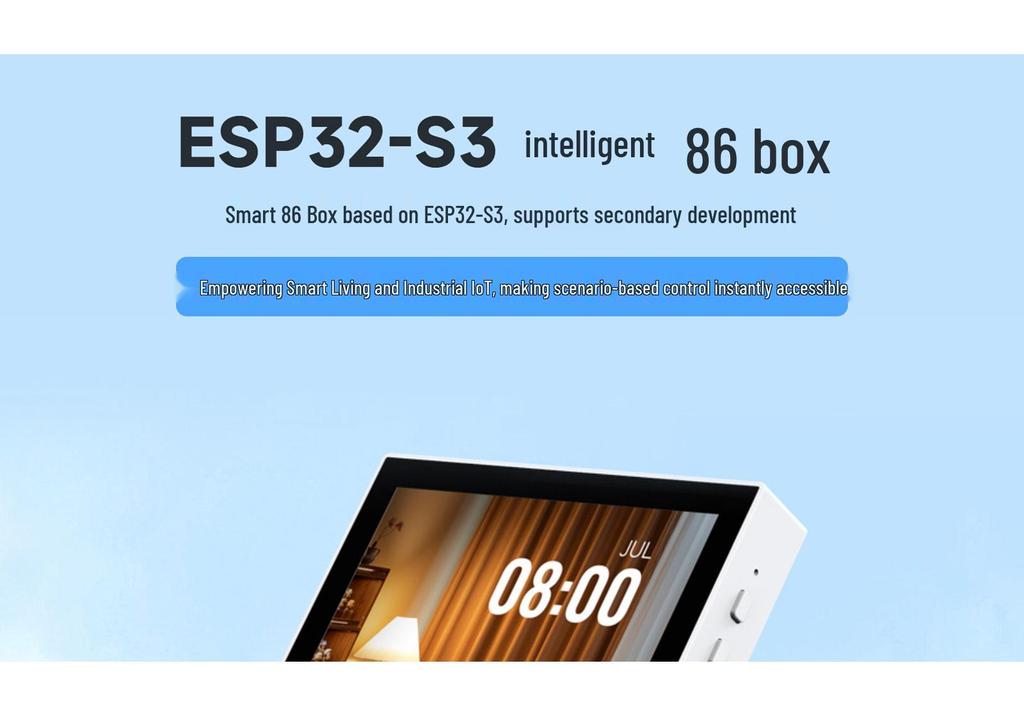 ESP32-S3 Smart Box with 4\" Touchscreen, RGB Interface, and XiaoZhi AI Support