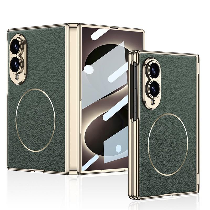 Magnetic Snap-on Case Galaxy Z Fold8 With Full Hinge Coverage Wireless Charging Compatible Inner Nickel Ring