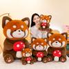 Cute Raccoon Plush Toy Doll Cartoon Large Rag Doll Children's Birthday Gift