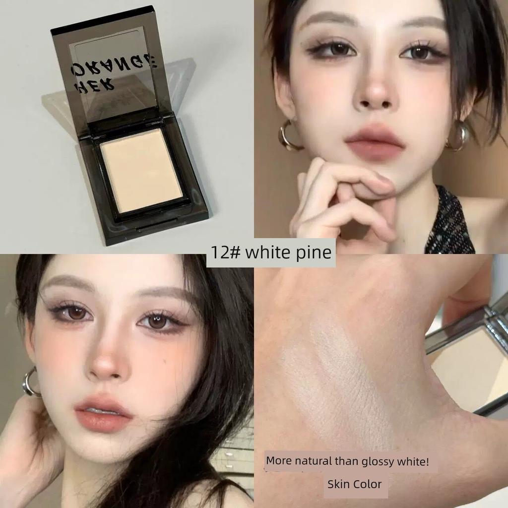 Purple Iris Flower! Colorful Single-Color Eyeshadow, Matte Single Blue Highlighter, Sparkling Pink Base, White and Green