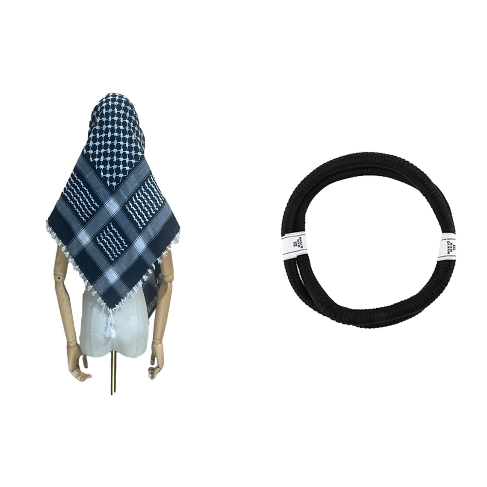 

Outdoor Scarf Shawl for Men Women Multifunctional Head Scarf Unisex Shemagh Versatile Outdoor Scarf Shawl Daily Wear I