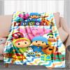 Coperta Avventura Colorata di Pocoyo Adatta per Divani, Letti, Uffici e Campeggio - Regalo Perfetto per Halloween Natale