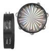 Tambourine Drum Laser Band Accompanying Orff Percussion Instrument 8in 2 Rows Bells