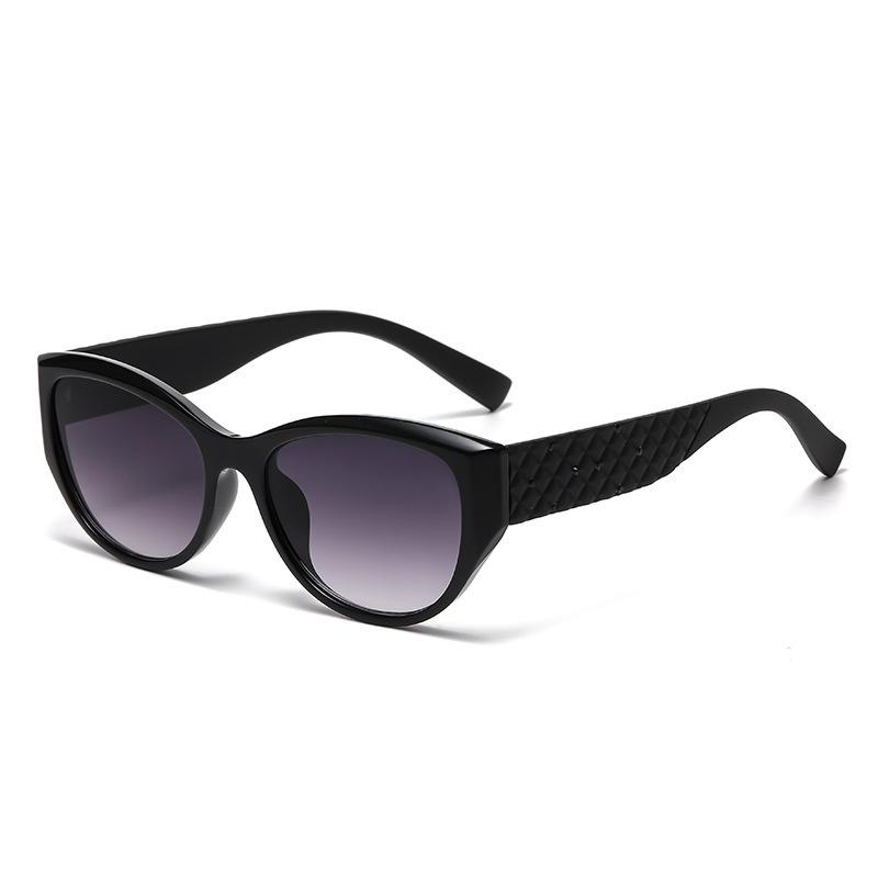 Women's Trendy Rhinestone Sunglasses with Elastic Temples and UV Protection - European & American Style for Kuaishou