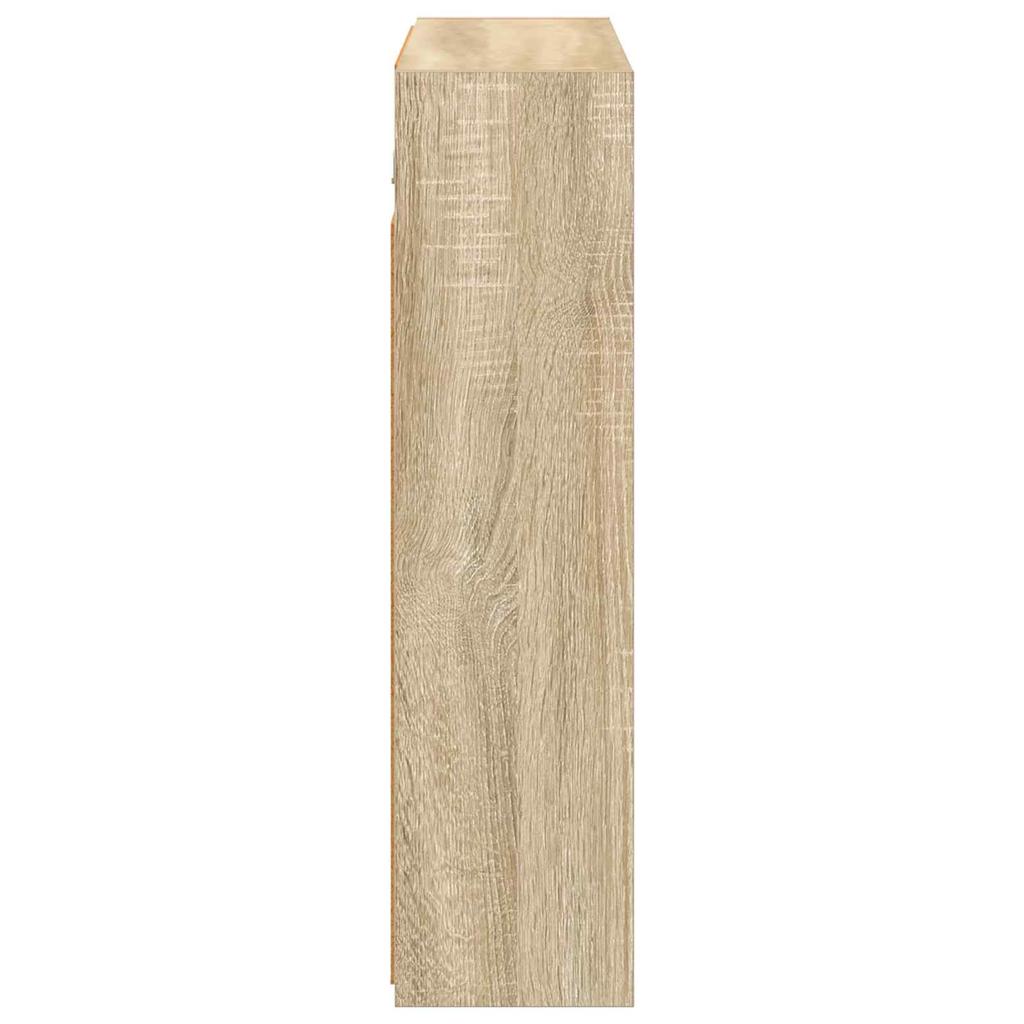 Bathroom Mirror Cabinet Sonoma Oak 73.5 x 16 x 62.5 cm